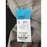 Per Se  Dress Pants Women's‎ 18 Solid Gray Side Zip Straight Leg Wool Blend Photo 2