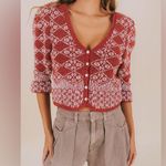 Free People Geo Floral Cardigan Photo 1