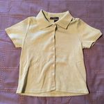 Brandy Melville Caroline Cropped Polo Top Photo 0