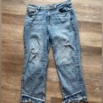 Maurice's edgely™ Cropped High Rise Straight Slant
Hem Jean Photo 4