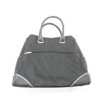 Tumi Black Nylon Purse Tote‎ Handbag Bag Leather Organizer Travel Photo 1