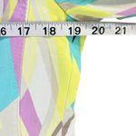 Escada Sport Blazer Jacket Women 12 Multicolor Abstract Pockets Maximalist Retro Pink Photo 10