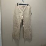 A New Day  Kick Flare Highest Rise Fitted Hip & Thigh Tan Khaki Pants Size 12 NWT Photo 2