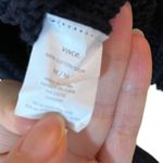 Vince Camuto  v neck dark blue/black Women’s knit sweater size medium Photo 6