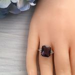Purple Princess Ring, Size 9 Photo 2