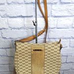 Michael Kors Purse Bag Gold Center Stripe Crossbody Purse Photo 0