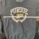 Gildan Purdue gray crewneck Sweater Photo 3
