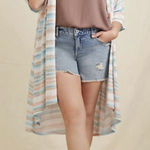 Torrid  Black and White Knit Cardigan Photo 0