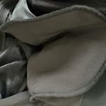 Halogen  Women’s  Black Open-Front Blazer With Shoulder Pads Size Large Photo 5