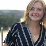 Blue and white striped romper Size M Photo 4