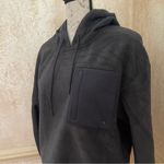 UGG  Women's Myley Sherpa Hoodie color Gray Sz Large Photo 4