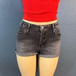 Universal Threads Universal Thread Black Jean Shorts Mid-Thigh Length Photo 0