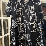 Collared Mini Tent Dress Blue Photo 3