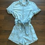 Urban Daizy Denim Romper Blue Large Photo 0