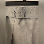 Free People  SER.O.YA Kimi Low Rise Gray Pleated Mini Skirt with Belt Size Small Photo 11