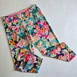 Live Love Dream Women's L/G Colorful Floral Geometric Capri Leggings Athletic Photo 1