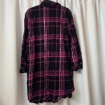 Victoria's Secret Plaid Button Up Pajama Sleep Dress Size Small Photo 4