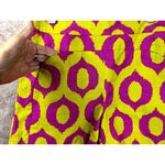 Anthropologie 'Cartonnier' Tailored Remy Shorts Hot Pink Yellow Green sz 4 Photo 6