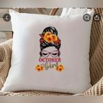 Handmade ‎ Pink October Graphic Sweatshirt Photo 1