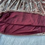 American Eagle  Outfitters Womens Velvet Blouse Pink 3/4 Sleeve Off Shoulder-SM Photo 4