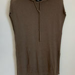 W By Worth  cotton blend sleeveless‎ hoodie Photo 0