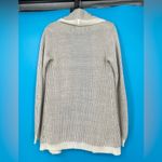 barney's new york Barney’s Cardigan sweater, open in‎ front with shawl collar, size M Photo 1