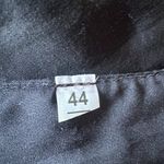 NWOT Black Rayon Kurta with Pearl and Tassel Details Photo 11