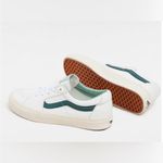 Vans Sk8-low Premium Leather Green Gables Women 10.0 US Mens 8.5 US Photo 9