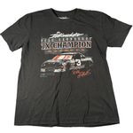 NASCAR Dale Earnhardt 7 Time Champion Large Black Short Sleeve Tee T Photo 0