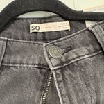 SO NWT  Dark Gray Relaxed Jeans Photo 1