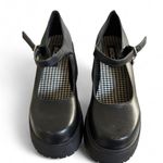 Soda Y2K SUPER chunky Black Mary Jane Platform Charm Sandals Heels 6.5. Photo 4