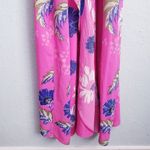 Rachel Rachel Roy Pink Floral Cold Shoulder Ruffle Maxi Dress Size 6 Photo 2