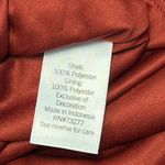 LC Lauren Conrad Womens size Medium Sequin Wrap Mini Dress Wine Nonne Blooms Photo 6