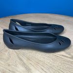Crocs Kelli Black Ballet Flats Round Toe Slip On Comfort Shoes Women’s Size 10 Photo 2