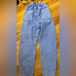 ZARA Light Blue cinch waist. Photo 4