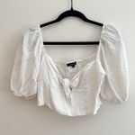 VICI  | White Puff Sleeve Top Photo 2