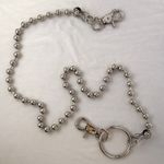 Bead Pants Chain for Men Women,Jeans Chain,Keys Chain,Biker Wallet Chain,Streetwear Punk Hip Hop Unisex Style Silver Photo 6