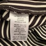 Toad & Co  Transita Skirt Striped Black White Photo 5