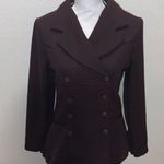 D Catry vintage Dark Maroon fitted button down blazer Red Photo 0