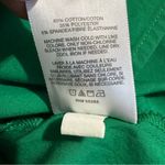 EXPRESS Essential Women Green Slim Buttondown Collared Long Sleeve Shirt Size L Photo 13