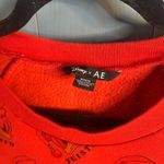 American Eagle  Outfitters x Disney Red Sweatshirt & Jogger Pants Set | Medium Photo 6