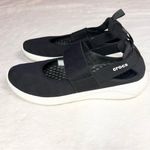 Crocs LiteRide Mary Jane Sneakers Black & White Size 7 Photo 9
