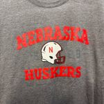 University of Nebraska Huskers Football District Made Women's Tee Shirt, XL Gray Photo 1