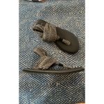 Sanuk  sandals yoga size seven stripe line yoga sling Photo 1