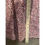 Universal Threads UNIVERSAL THREAD Dress Womens Sz 2 Elbow Puff Sleeve Pink Ruched Mini Abstract Photo 7