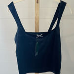 Wild Fable  Black Velour Tank Top Women's Medium NWT Photo 0
