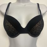 Victoria's Secret Body by Victoria Secret Perfect Shape Bra Crossback Underwire Size 34B Black‎ Photo 0