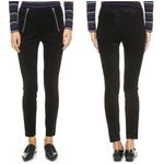 Alexander Wang T by  Stretch Velveteen Leggings Photo 1