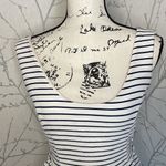 LC Lauren Conrad  Navy & White Striped Open‎ Back Dress, Size Small Photo 1