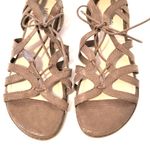 Reaction Kenneth Cole  OBI GLADIATOR SANDAL FLATS BOHO TAUPE WOMENS 9.5 Photo 2